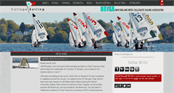 Desktop Screenshot of neisa.collegesailing.org