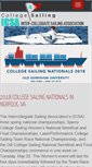 Mobile Screenshot of collegesailing.org